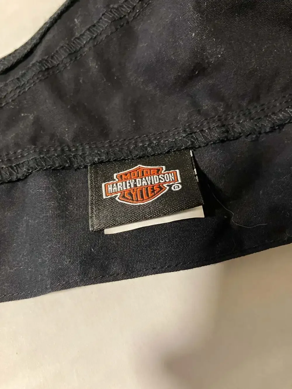 Harley-Davidson Black Headwrap with Heart Logo